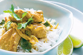 Coconut Curry Chicken and Cauliflower GF DF K